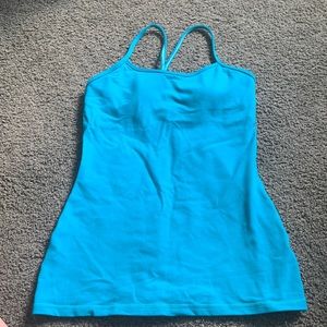 Crossback lulu tank top.